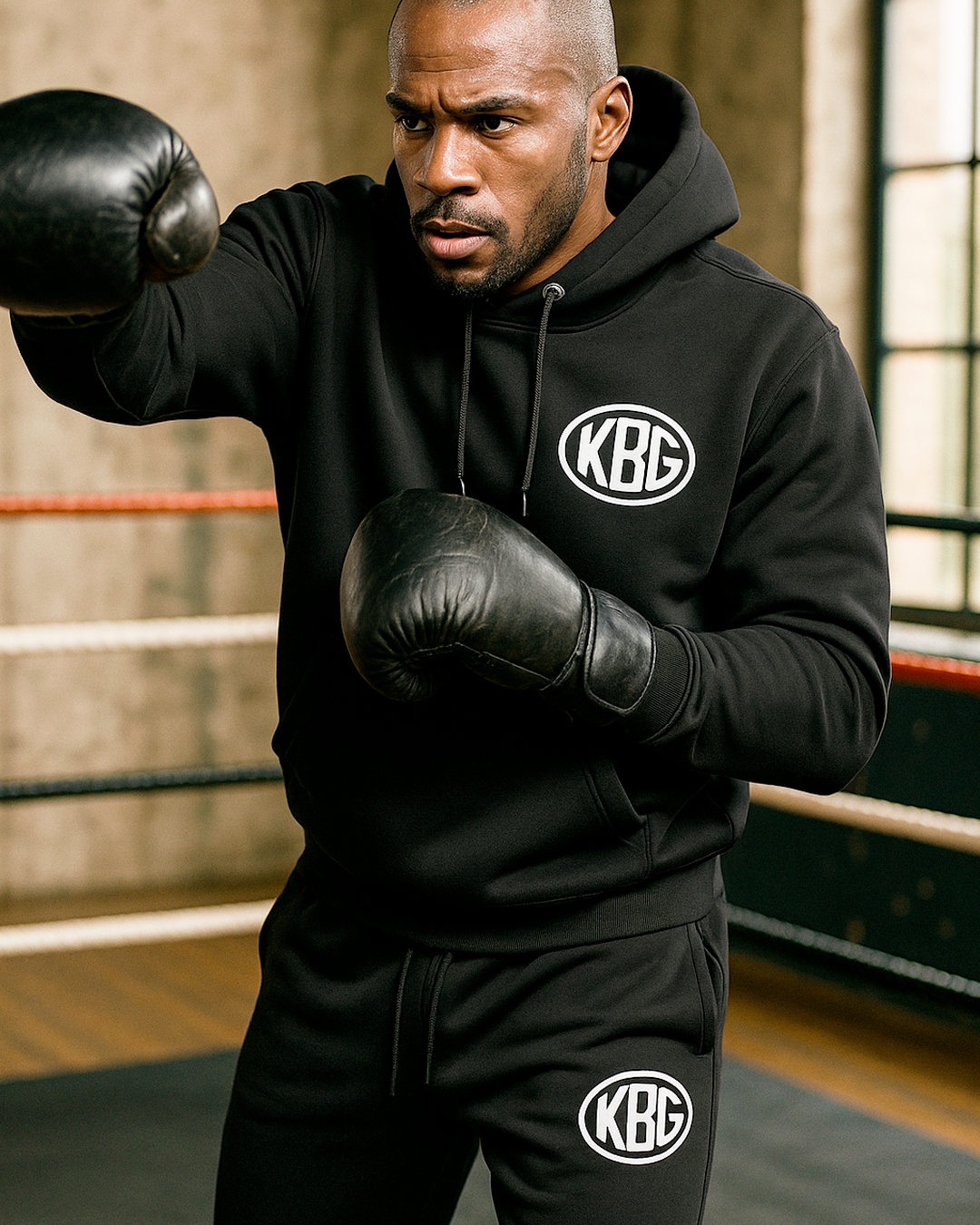 👖🧥 Buzo "K.B.G." logo pequeño (Poleron + pantalón) de Hajime no ippo