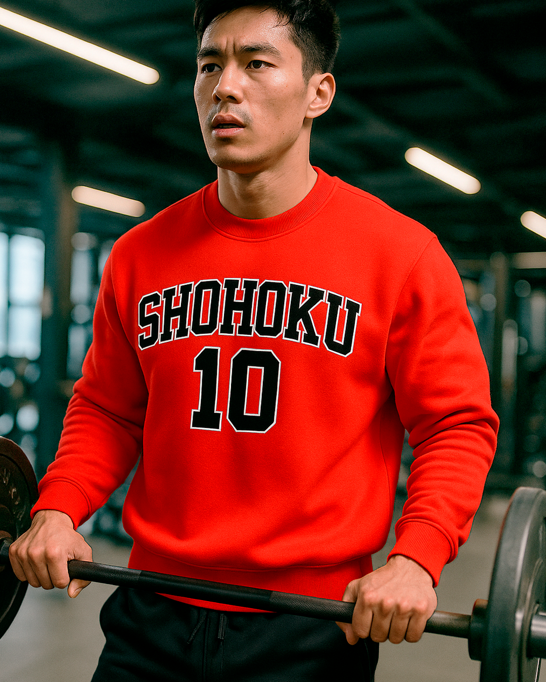 👖🧥 Buzo "Shohoku 10." (Poleron + pantalón) de Slam dunk