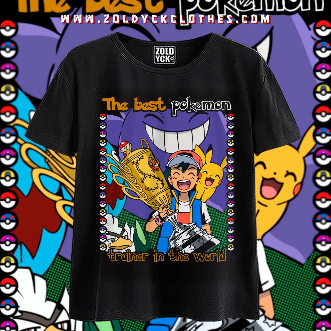 👕🧥 Ash campeón mundial (Pokemon)