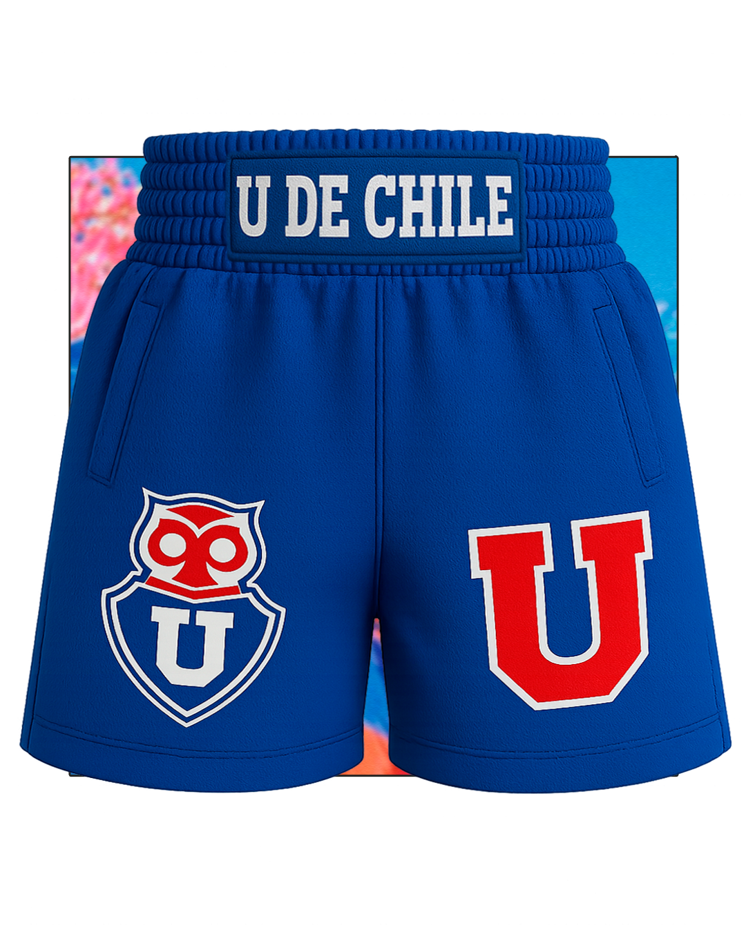 🩳🥊 Short de boxeo "U de Chile"