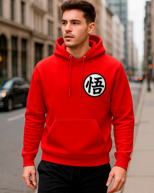 👖🧥 Buzo "Kanji Goku" (Poleron + pantalón) de Dragon Ball z