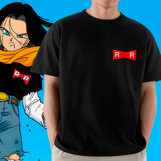 👕🧥 Androide nº17 logo patrulla roja (Dragon Ball z)
